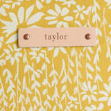 "Lenox" - Catch All Pouch Set in Sunshine by Lauren Richel Kelly - Tag Detail