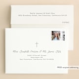 "Sleek" - Confirmation Thank You Cards in Blush by Lauren Chism - FREE Recipient Addressing