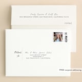 "Sleek" - Confirmation Thank You Cards in Blush by Lauren Chism - FREE Recipient Addressing