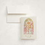 "Pretty Window" - Confirmation Thank You Cards in Surprise by Lady Noble - Card with Envelope