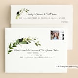 "Vines of Green" - Confirmation Thank You Cards in Fern by Susan Moyal - FREE Recipient Addressing