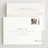 "Blessed Laurels" - Confirmation Thank You Cards in Blush by Paula Pecevich - FREE Recipient Addressing