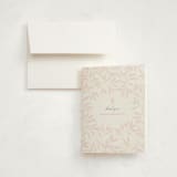 "Blessed Laurels" - Confirmation Thank You Cards in Blush by Paula Pecevich - Card with Envelope