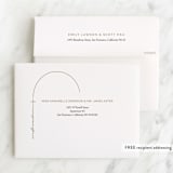 "Confirmation Arch" - Confirmation Thank You Cards in Sugar by FRANI - FREE Recipient Addressing