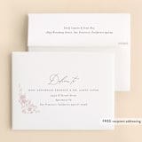 "blushed" - Confirmation Thank You Cards in Peony by Nicoletta Savod - FREE Recipient Addressing