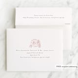 "Sweet Peony" - Baptism and Christening Thank You Cards in Peony by Nicoletta Savod - FREE Recipient Addressing