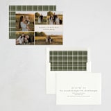 "Simple Five" - Holiday Cards in Pine by Brianne Larsen - Assembled