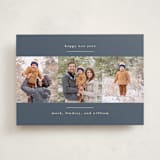 "modern minimalist" - Holiday Cards in Blue Spruce by Kate Ross - Front