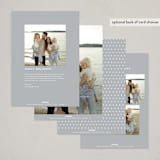 "Happy Faith Family" - Holiday Cards in Snow by Carolyn MacLaren - Back of Card Options