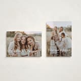 "Blessing Script" - Holiday Cards in Frost by Laura Hankins - Photo Orientation Options