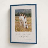 "Oxford" - Holiday Cards in Juniper by Amy Kross - Folded Card