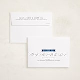 "Oxford" - Holiday Cards in Juniper by Amy Kross - FREE Recipient Addressing