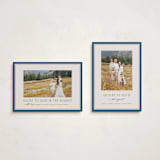 "Oxford" - Holiday Cards in Juniper by Amy Kross - Photo Orientation Options