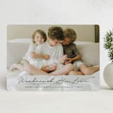 "Simple Wonders" - Holiday Cards in Eclipse by Emily Betts - Front