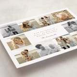 "Memory Book" - Holiday Cards in Peppermint by Olivia Raufman - Detail