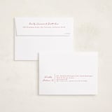 "Memory Book" - Holiday Cards in Peppermint by Olivia Raufman - FREE Recipient Addressing
