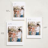 "Joy! To The World" - Holiday Cards in Pine by Wildfield Paper Co - Formats Available