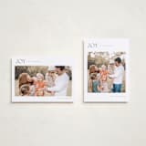 "Joy! To The World" - Holiday Cards in Pine by Wildfield Paper Co - Photo Orientation Options