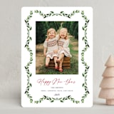 "evergreen garlands" - Holiday Cards in Snow by Erika Firm - Front