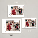 "All Rejoice" - Holiday Cards in Snow by letterfix - Formats Available