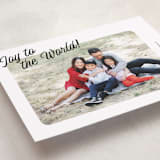 "Joy Snapshot" - Holiday Cards in Snow by Pixel and Hank - Detail