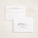 "Joy Snapshot" - Holiday Cards in Cranberry by Pixel and Hank - FREE Recipient Addressing