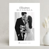 "refined" - Holiday Cards in Snowfall by Melanie Kosuge - Front