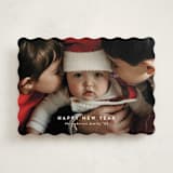 "Allium" - Holiday Cards in Snow by Deynaaz Daraei - Front