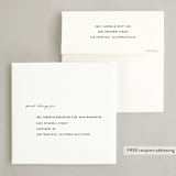 "Classic Square" - Holiday Cards in Coal by Blustery August - FREE Recipient Addressing