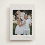 "Merry & Blessed" - Holiday Cards in Stone by Nicole Walsh - Front