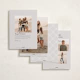 "Merry & Blessed" - Holiday Cards in Stone by Nicole Walsh - Back of Card Options