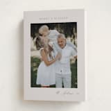 "Merry & Blessed" - Holiday Cards in Stone by Nicole Walsh - Folded Card