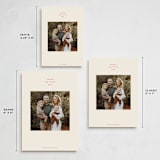 "Traditional Peace" - Holiday Cards in Cranberry by Baumbirdy - Formats Available