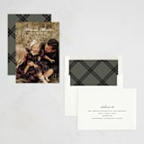 "b l e s s i n g s" - Holiday Cards in Snow by Sara Hicks Malone - Assembled