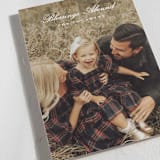 "b l e s s i n g s" - Holiday Cards in Snow by Sara Hicks Malone - Detail