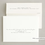 "a little ribbon" - Holiday Cards in Ice by Julee London - FREE Recipient Addressing
