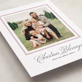 "Glenbrook" - Holiday Cards in Ruby by Annie Shapiro - Detail