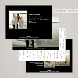 "Hark!" - Holiday Cards in Snow by Jenna Holcomb - Back of Card Options