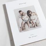 "most minimal" - Holiday Cards in Noir by AK Graphics - Detail