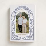 "Bird Doodle" - Holiday Cards in Cornflower by Cindy Reynolds - Folded Card