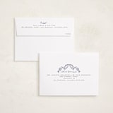 "Bird Doodle" - Holiday Cards in Cornflower by Cindy Reynolds - FREE Recipient Addressing