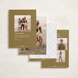 "bountiful joy" - Holiday Cards in Eggnog by Erica Krystek - Back of Card Options