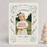 "Columns of Peace" - Holiday Cards in Pine by Petra Kern - Front