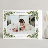 "Petite Pines" - Holiday Cards in Pine by Paper Raven Co. - Folded Card