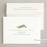 "Petite Pines" - Holiday Cards in Pine by Paper Raven Co. - FREE Recipient Addressing