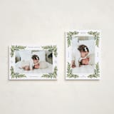 "Petite Pines" - Holiday Cards in Pine by Paper Raven Co. - Photo Orientation Options