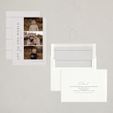 "Joyous Trio" - Holiday Cards in Cobblestone by Nicole Walsh - Assembled