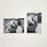 "Joy Mix" - Holiday Cards in Snow by Michelle Taylor - Photo Orientation Options