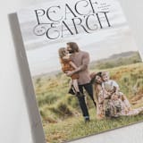 "Peaceful Earth" - Holiday Cards in Ocean by Erin German - Detail