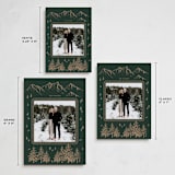 "The Heaven and Nature Sing" - Holiday Cards in Pine by Sherley Ferreira - Formats Available